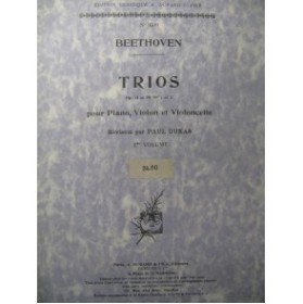 BEETHOVEN Trios Vol 2 Piano Violon Violoncelle