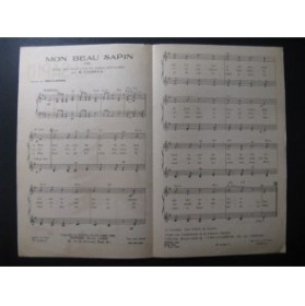 Mon beau Sapin Noël Chant Piano 1946
