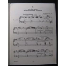 GRIEG Edvard Peer Gynt Suite No 1 Piano