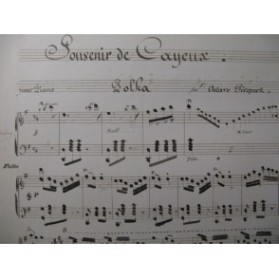 WACHS F. Galathé PICQUET O. Cayeux Piano XIXe