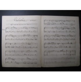 WACHS F. Galathé PICQUET O. Cayeux Piano XIXe