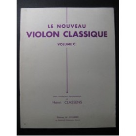 CLASSENS Henri Le Nouveau Violon Classique C Violon Piano 1962