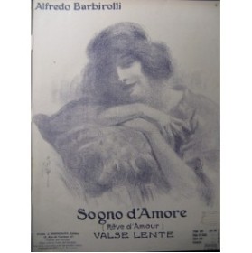 BARBIROLLI Alfredo Sogno D'Amore Piano 1912