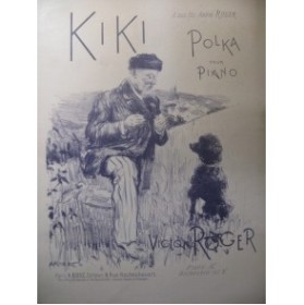 ROGER Victor Kiki Piano XIXe