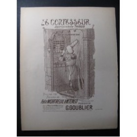 GOUBLIER G. Le Confesseur Chant Piano XIXe