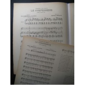 GOUBLIER G. Le Confesseur Chant Piano XIXe