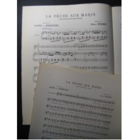 GRUBER Emile La Pêche aux Maris Chant Piano