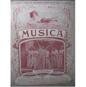 Album Musica No 11 Chant Piano Août 1903