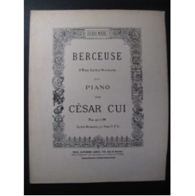 CUI César Berceuse No 8 Piano