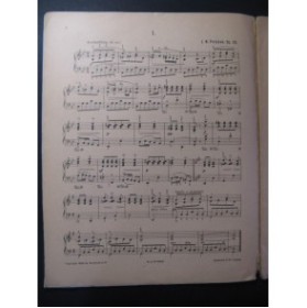 POLASEK J. N. Etudes Piano 1908