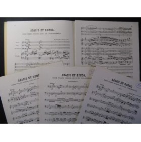 SCHUBERT Franz Adagio & Rondo Piano Violon Alto Violoncelle