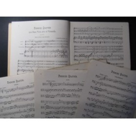 MENDELSSOHN Quartuors Piano Violon Alto Violoncelle