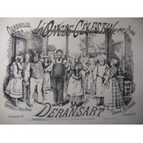 DERANSART Ed. L'Oncle Célestin Piano ca1890