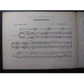 JOUFFROY F. Féodorrowna Piano XIXe