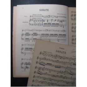 GRIEG Edvard Sonate op 8 Violon Piano