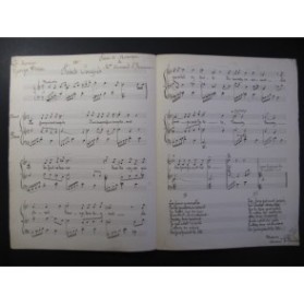 L'HERMINIER Armand Foins Coupés Chant Piano 1906