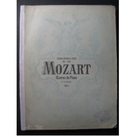MOZART W. A. Oeuvres pour Piano 4 mains