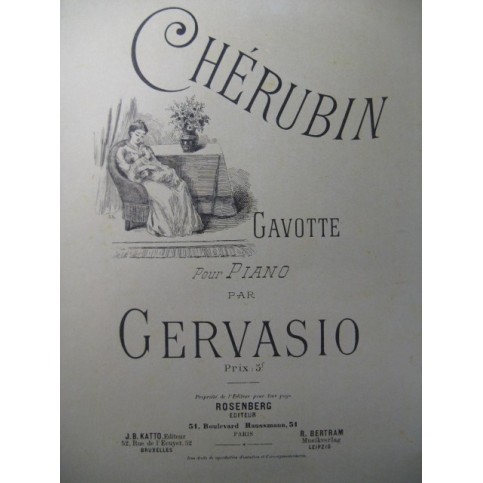 GERVASIO N. Chérubin Piano