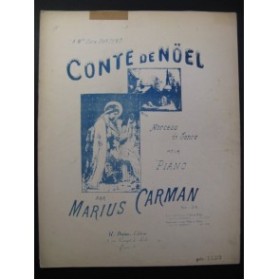 CARMAN Marius Conte de Noël Piano