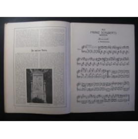 SCHUBERT Franz Pièces pour Piano ca1920