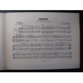 MARX H. Fanot Piano 4 mains 1880