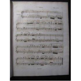 KUHLAU Frédéric Deh Calma o Ciel Piano 4 mains 1827