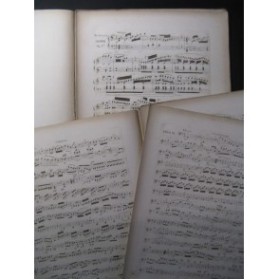 BEETHOVEN Trio op. 1 No 2 Piano Violon Violoncelle ca1825