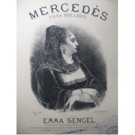 SENGEL Emma Mercedes Piano ca1870