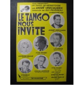 Le Tango nous invite Tendresse André Verchuren