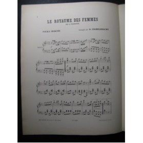 SERPETTE Gaston Le Royaume des Femmes Piano 1896