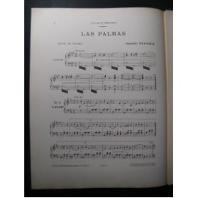 MEUNIER Camille Las Palmas Piano 1901