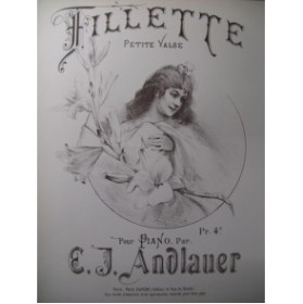 ANDLAUER E. J. Fillette Piano