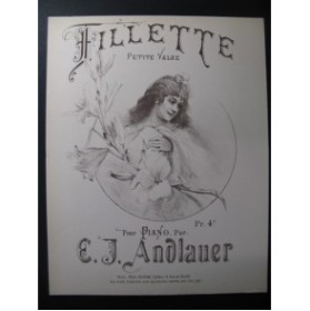 ANDLAUER E. J. Fillette Piano