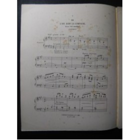 CELEGA N. Matinée aux Alpes No 2 Piano 1896