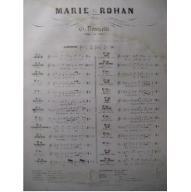 DONIZETTI G. Marie de Rohan No 13 Air Chant Piano XIXe