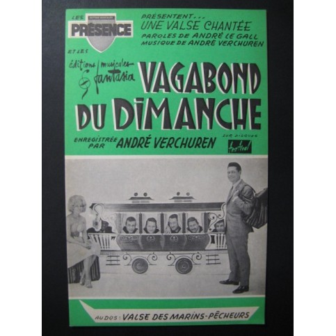 Vagabond du Dimanche Valse des Marins Pêcheurs Accordéon Verchuren 1964