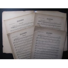 BORODIN A. Quartett Violon Alto Violoncelle 1890
