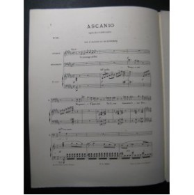 SAINT-SAËNS Camille Ascanio No 13 Chant Piano 1889