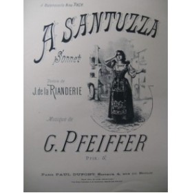PFEIFFER G. A Santuzza Piano Chant