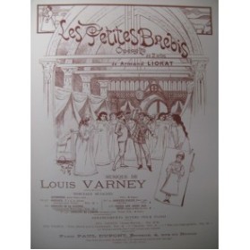 VARNEY Louis Les Petites Brebis No 8 Chant Piano 1895