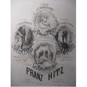 HITZ Franz La Fée des Fleurs Piano XIXe