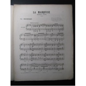 NEUSTEDT Ch. La Marquise Piano 1875