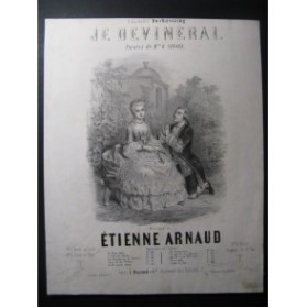 ARNAUD Etienne Je Devinerai Chant Piano ca1850