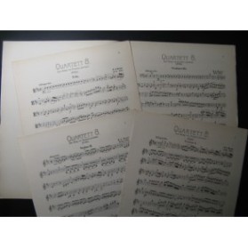 MOZART W. A. Quartett 8 Violon Alto Violoncelle