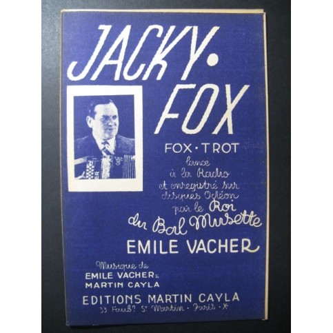 Jacky Fox Emile Vacher Accordéon