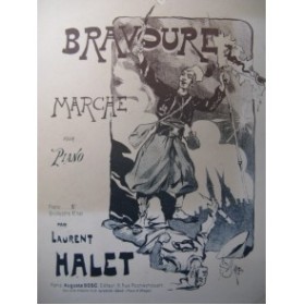 HALET Laurent Bravoure Piano ca1900