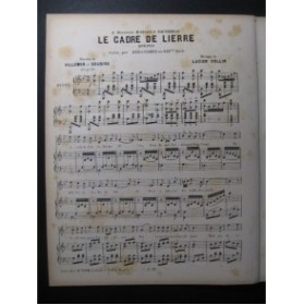 COLLIN Lucien Le Cadre de Lierre Chant Piano XIXe