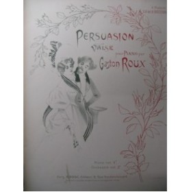 ROUX Gaston Persuasion Piano