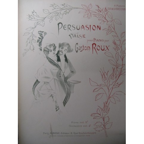 ROUX Gaston Persuasion Piano