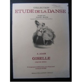 ADAM Adolphe Giselle Piano Danse 1980